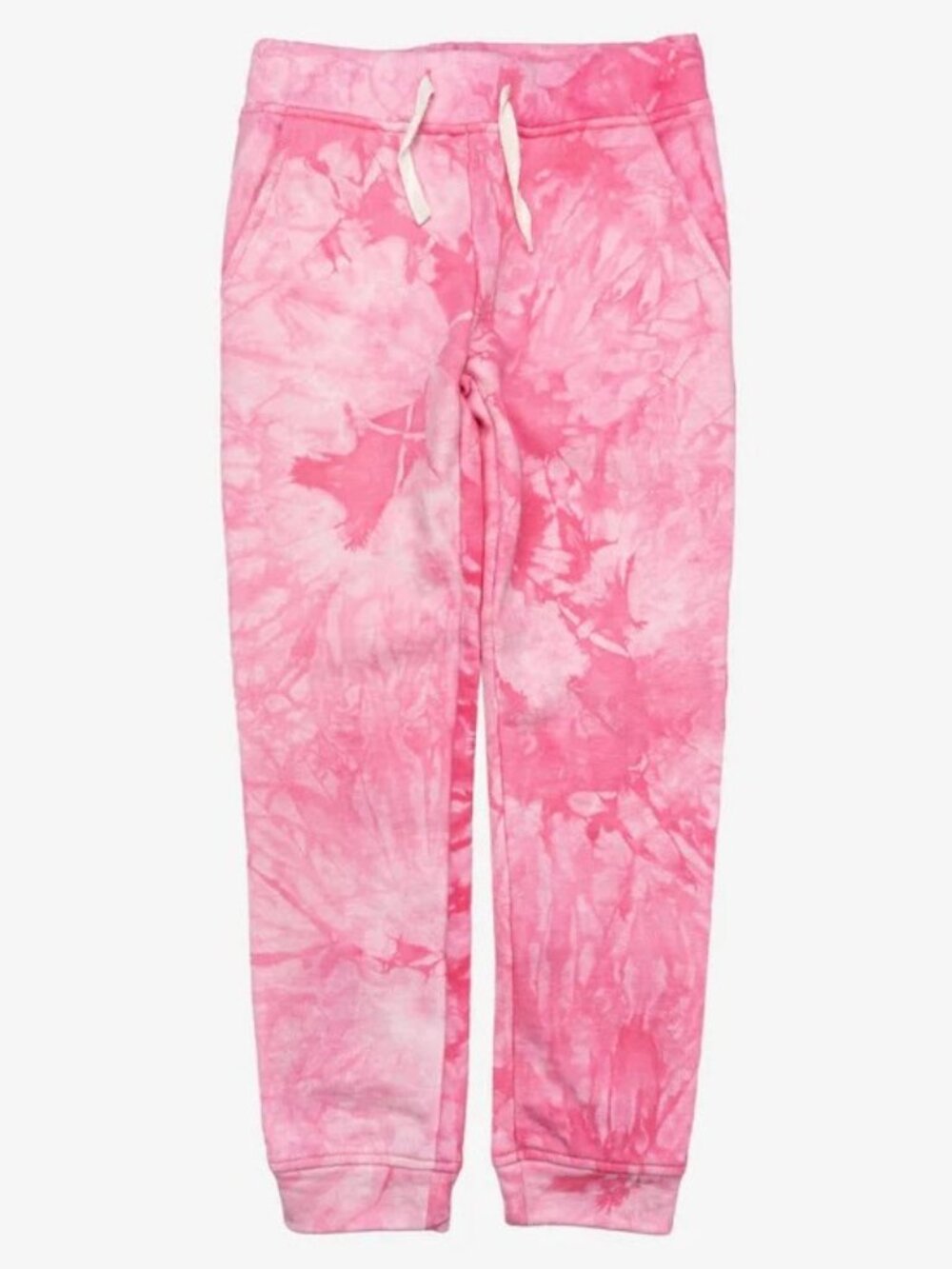 Appaman Girls Stanton Joggers Light Pink Tie Dye Size 10 Years